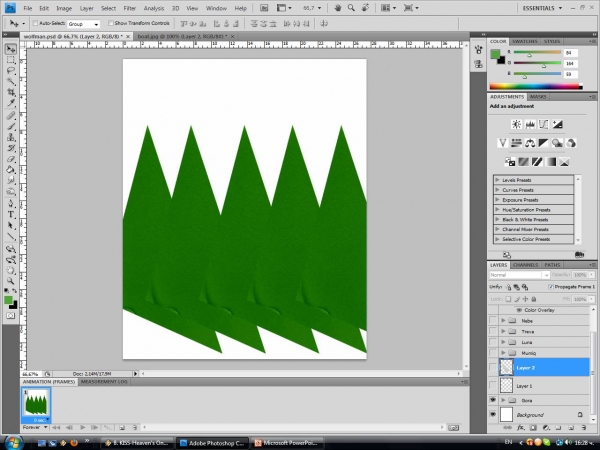 Creation of Wolfman: Step 4